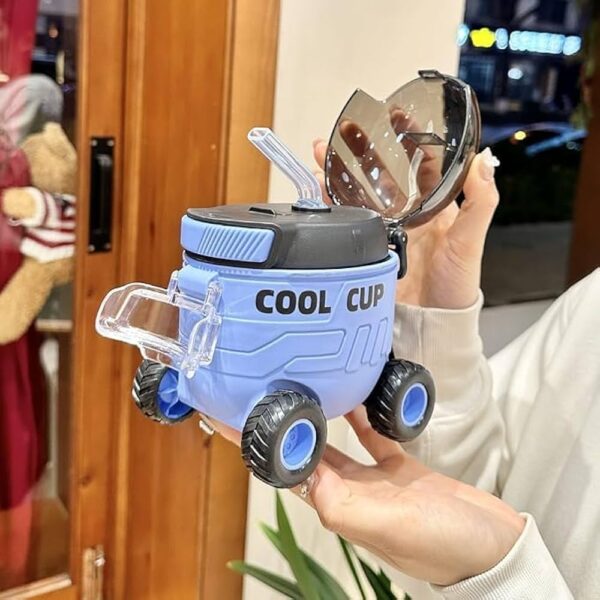 Cool Cup Water Bottle with Straw Leakproof Kids