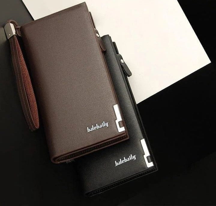 Unisex Long Wallet Purse with Zipper | Premium Clutch Wallet for Men & Women