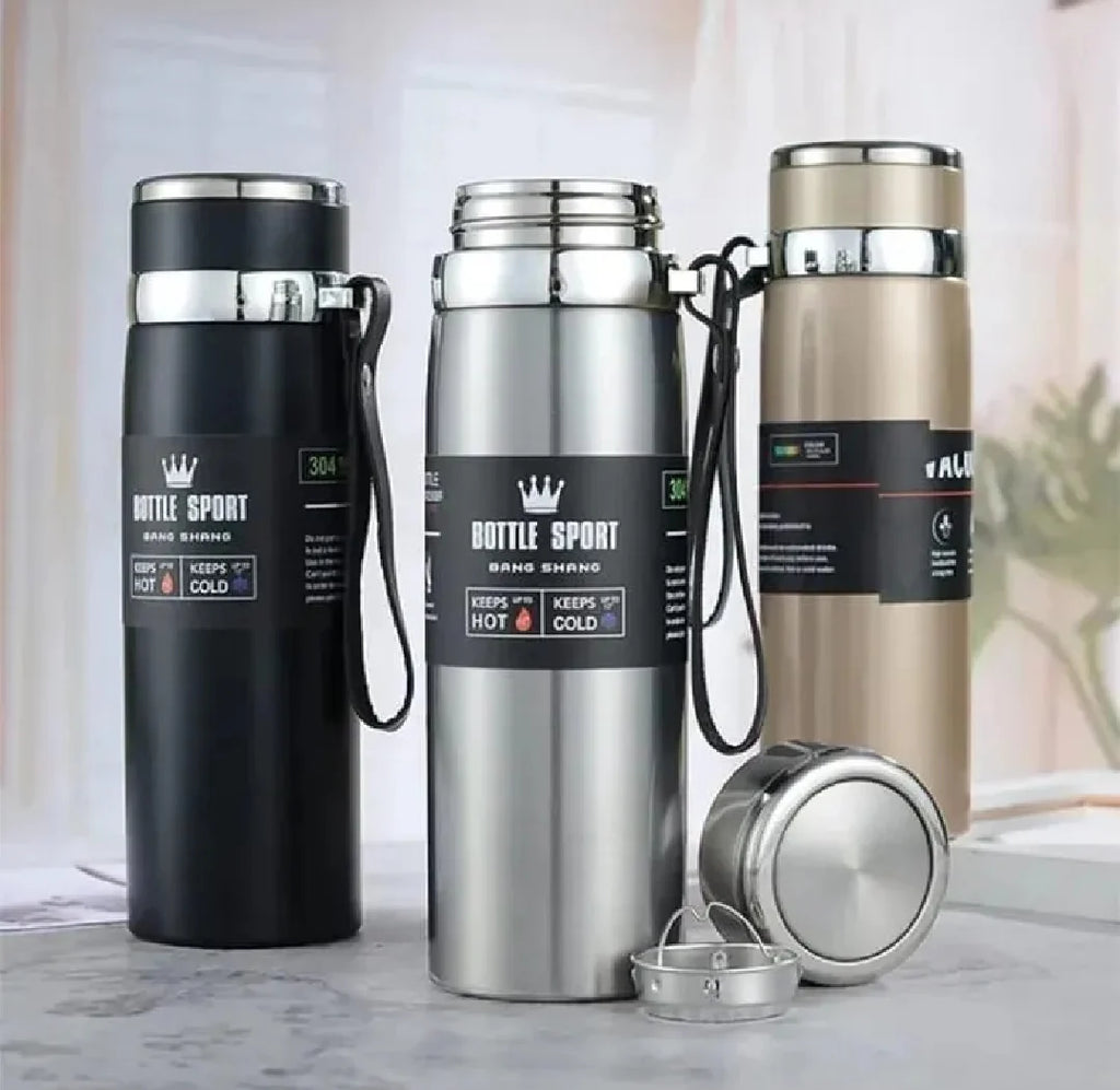 800ml Stainless Steel Water Bottle Hot & Cool