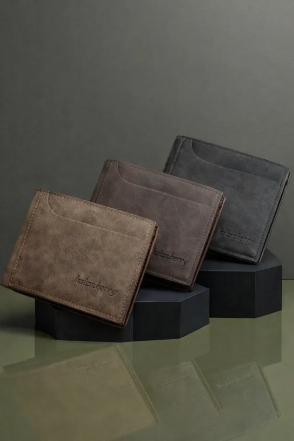 Premium Men’s RFID Wallet | Slim Bifold Wallet