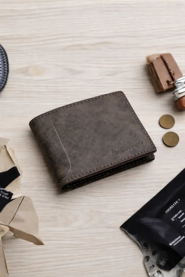 Premium Men’s RFID Wallet | Slim Bifold Wallet