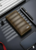 Long Wallet for Men with Zipper | Stylish Card Holder Wallet for Daily Use