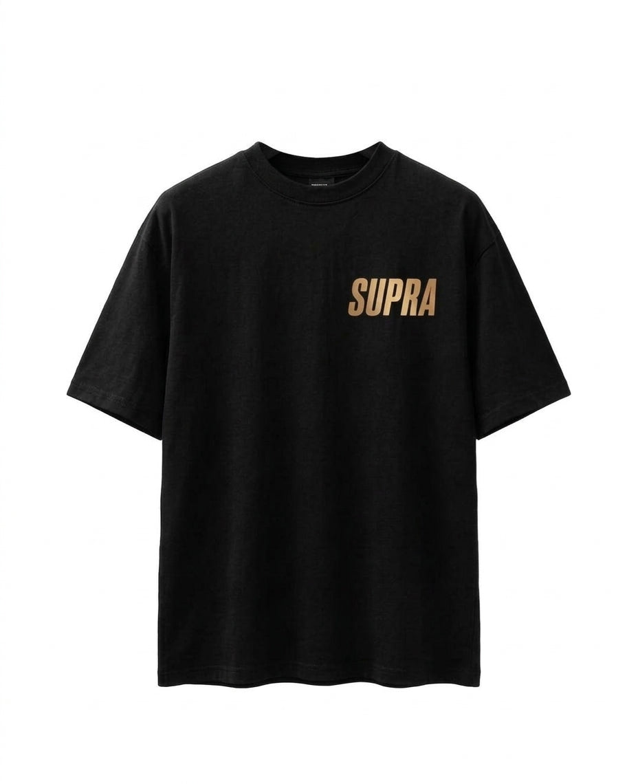 Toyota Supra Gazoo Racing Oversized Graphic T-Shirt - Black