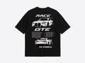 Apex Race GTE Oversized Graphic T-Shirt - Black