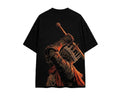 Dark Souls / Elden Ring Knight Graphic Oversized T-Shirt - Black